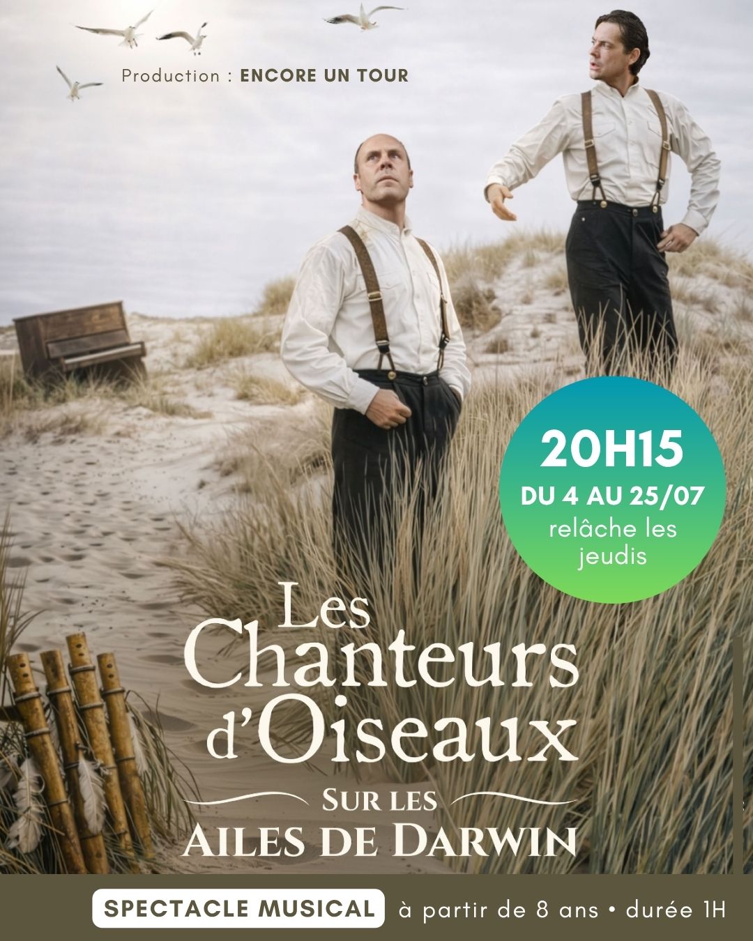 Les chanteurs d'Oiseaux - Sur les ailes de Darwin