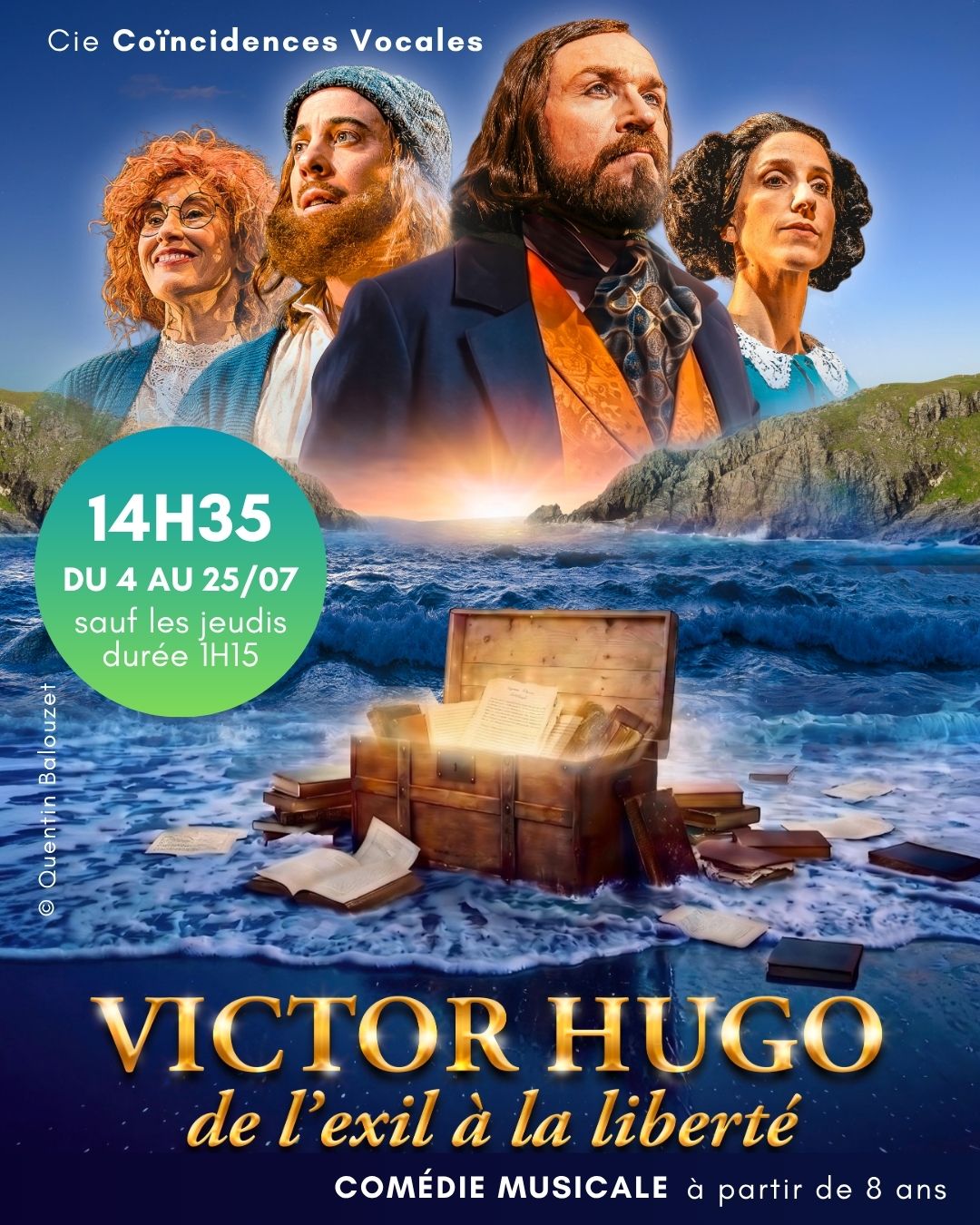 VICTOR HUGO - De l'exil à la liberté